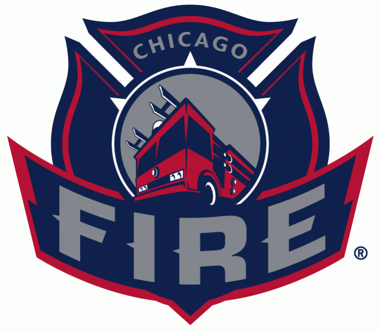 Chicago Fire 1998-Pres Secondary Logo t shirt iron on transfers